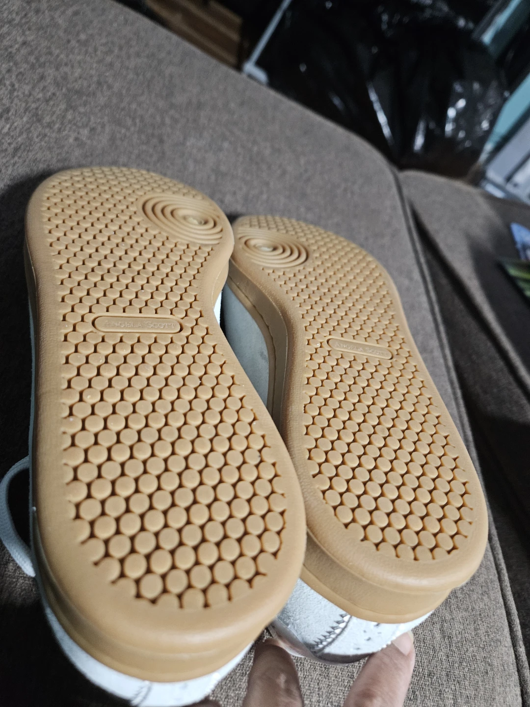 The Office of Angela Scott Suede Sneakers - photo 4