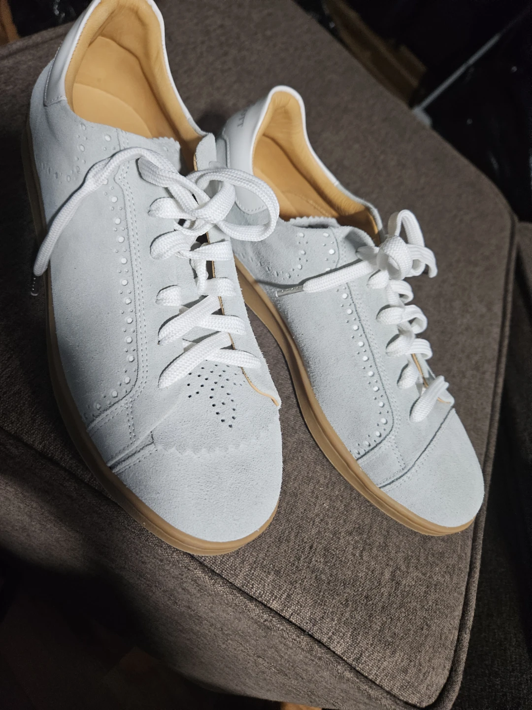 The Office of Angela Scott Suede Sneakers - photo 5