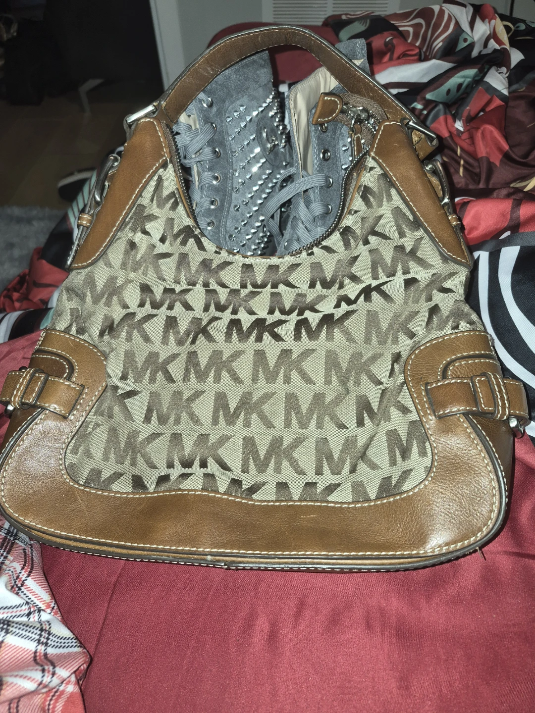 Michael Kors MK Signature Satchel Handbag - photo 2