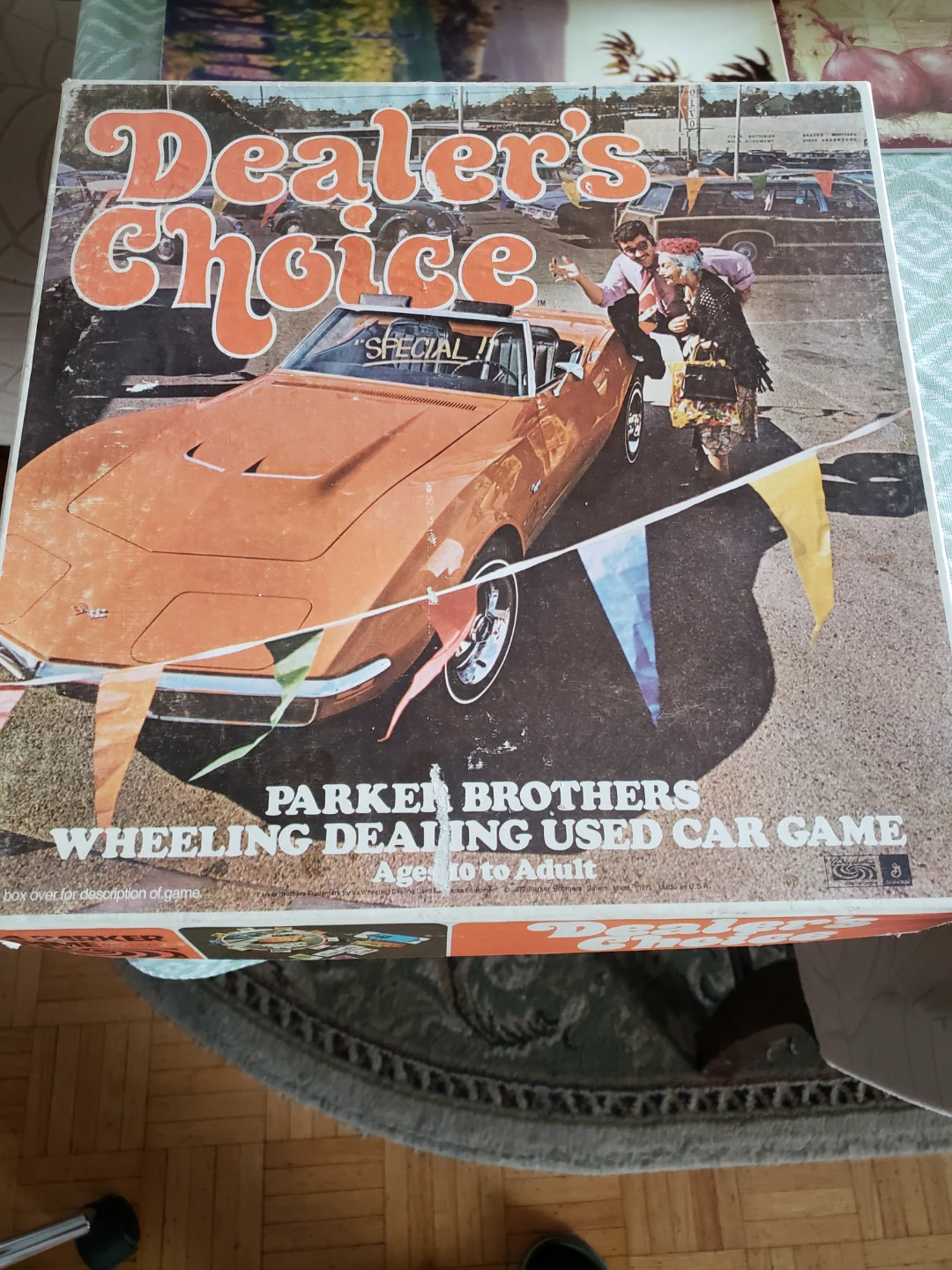 Parker Brothers Dealer's Choice Wheeling Dealing Used Car Game