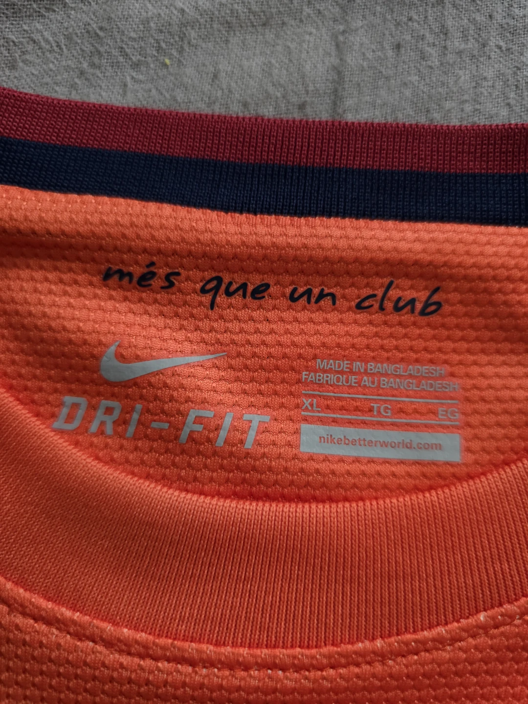Nike FC Barcelona Messi 10 Dri-Fit Jersey XL - photo 4