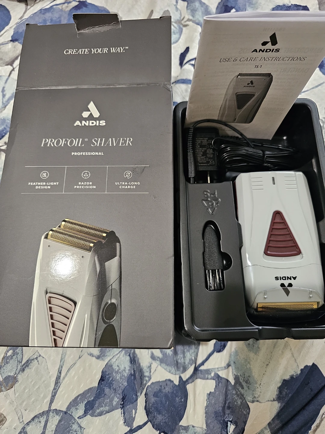 Andis Profoil Lithium Plus Titanium Foil Shaver TS-1 - photo 2