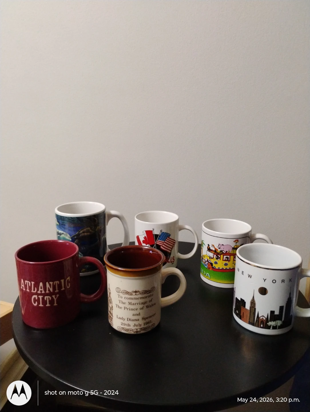 Collection of 6 Mugs