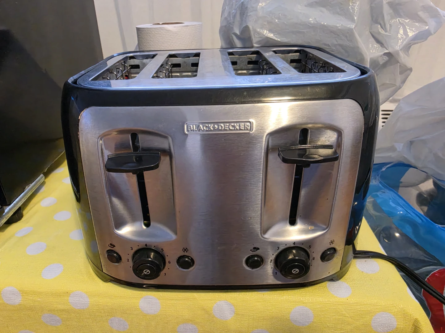 BLACK+DECKER 4-Slice Toaster