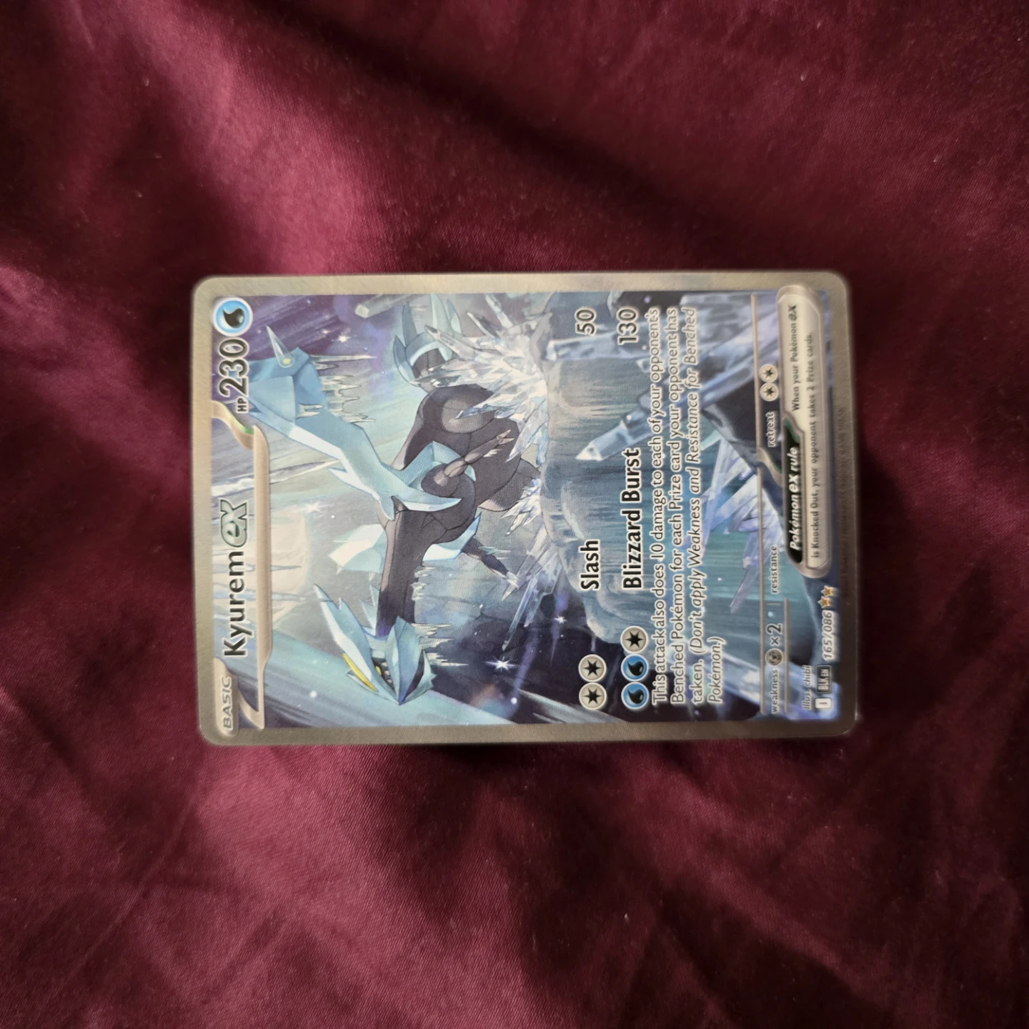 Pokémon Kyurem EX Card