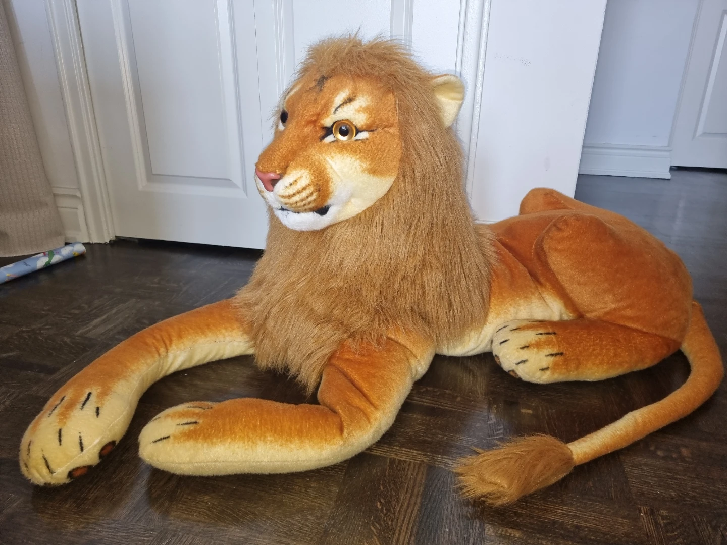 Large Plush Lion Toy