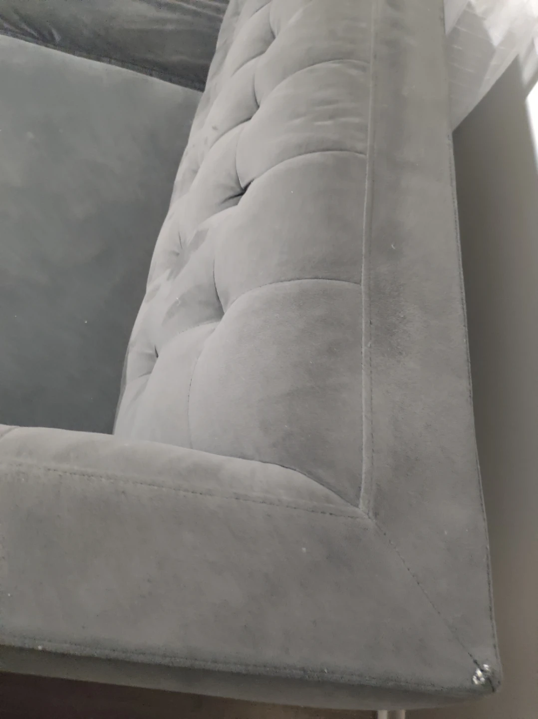 West Elm Rochester Grey Sofa - photo 4