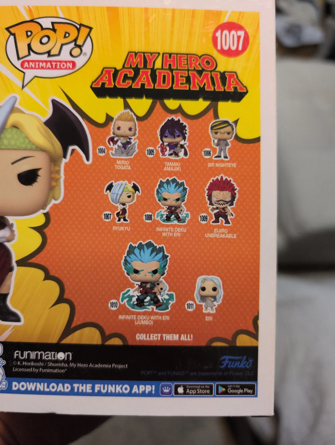 Funko Pop! My Hero Academia Ryukyu #1007 Vinyl Figure - photo 2