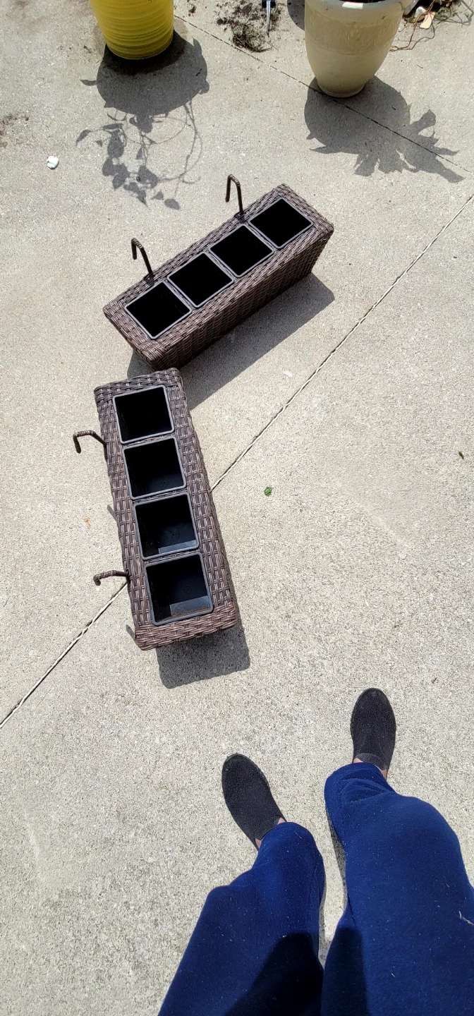 2 Window Box Planters
