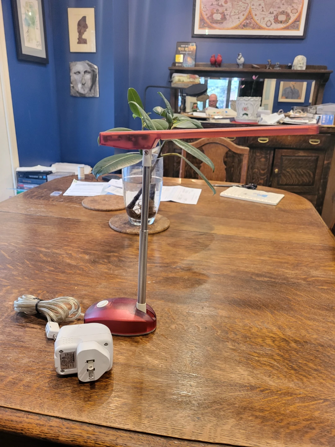 Artemide Microlight Desk Lamp - Red