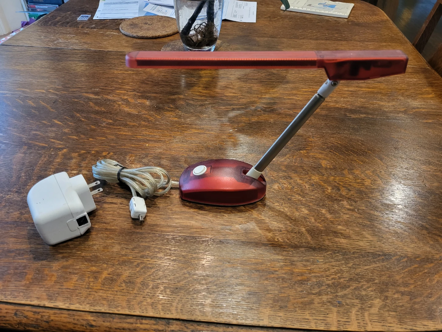 Artemide Microlight Desk Lamp - Red - photo 2