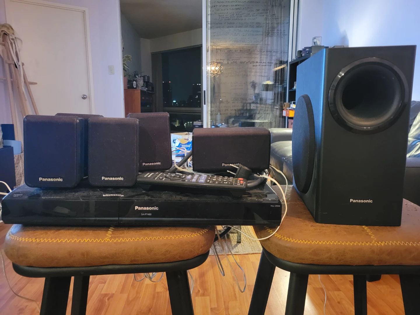 Panasonic SA-PT480 Home Theatre System with Speakers