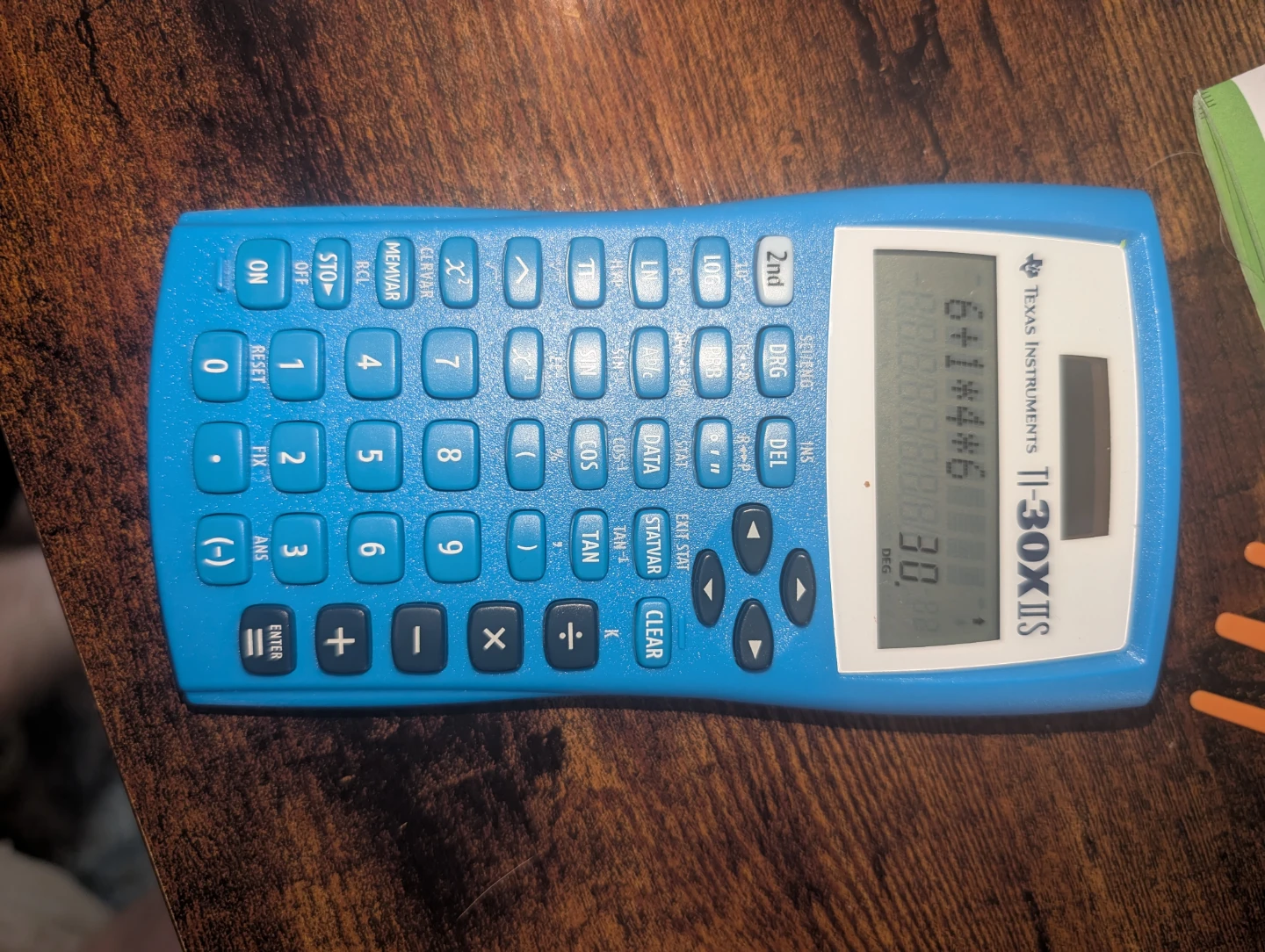 Texas Instruments TI-30X IIS Calculator - photo 2