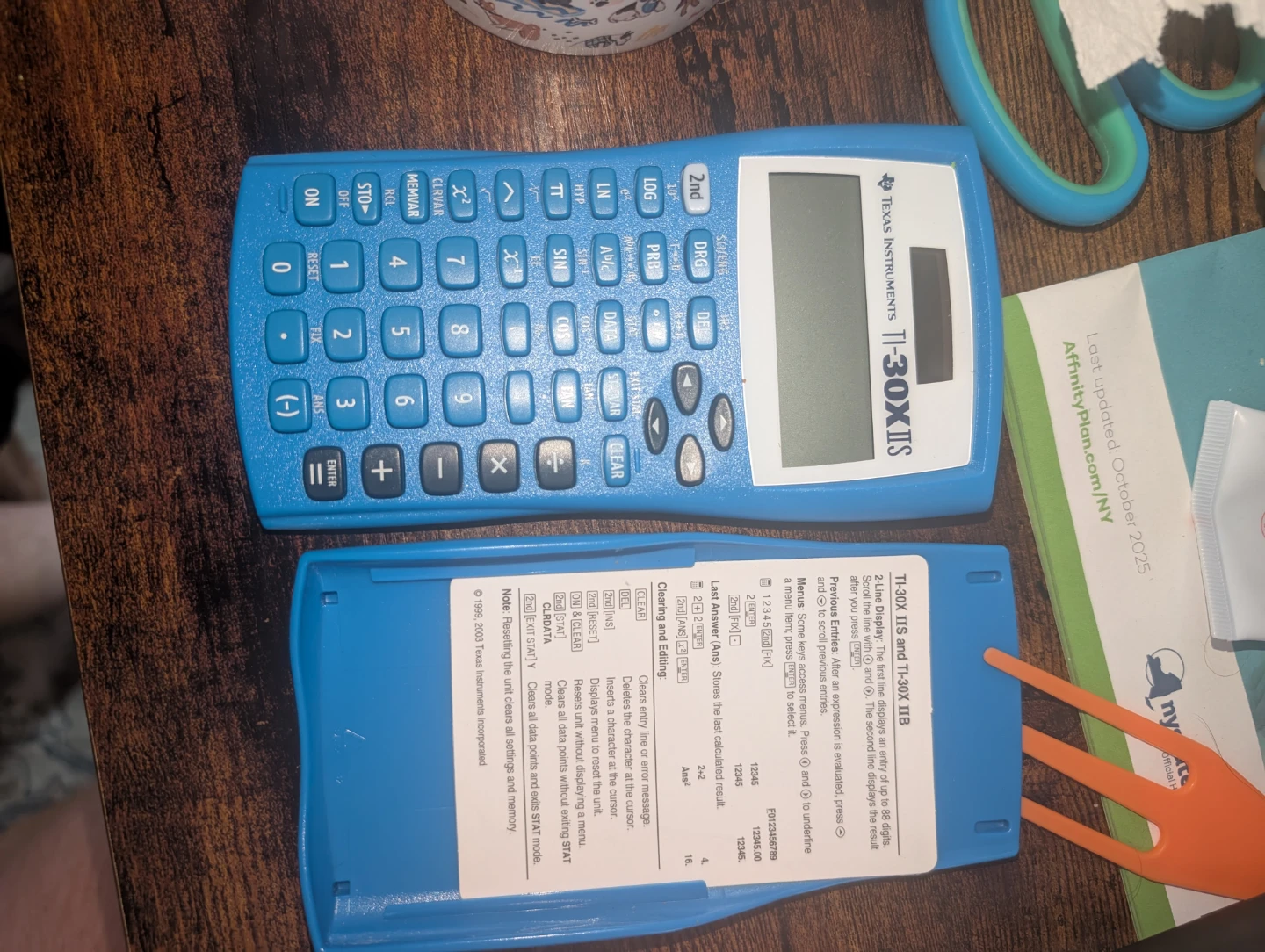 Texas Instruments TI-30X IIS Calculator - photo 3