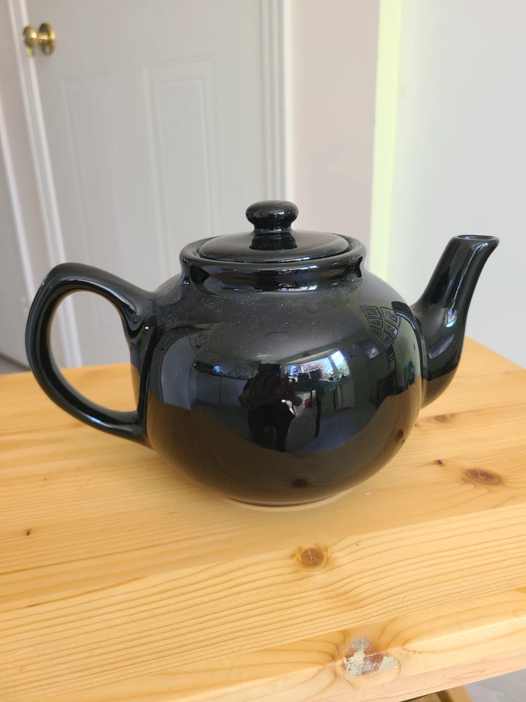 Black Ceramic Teapot - photo 2