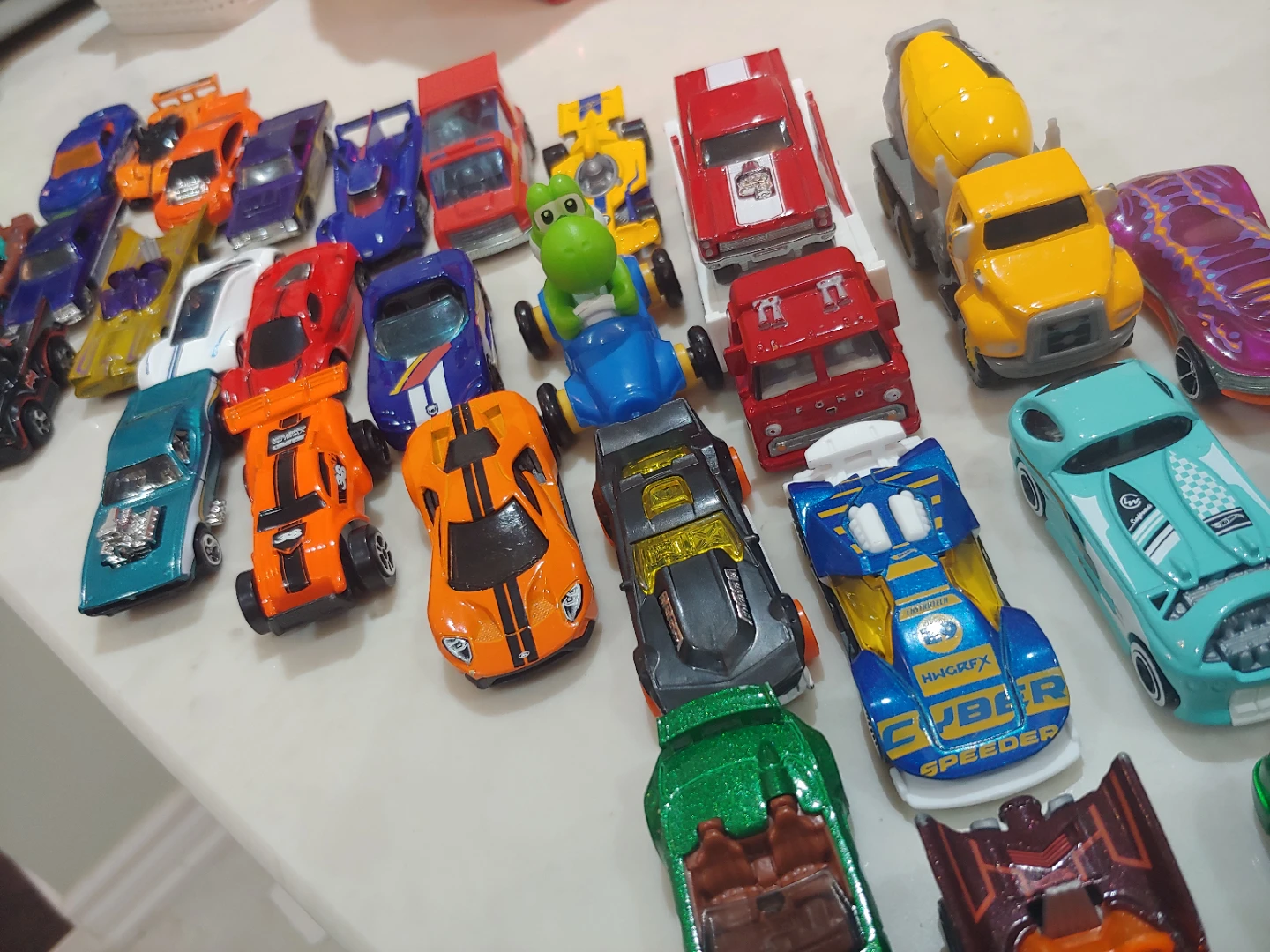 Assorted mostly Hot Wheels Toy Cars Lot - photo 3