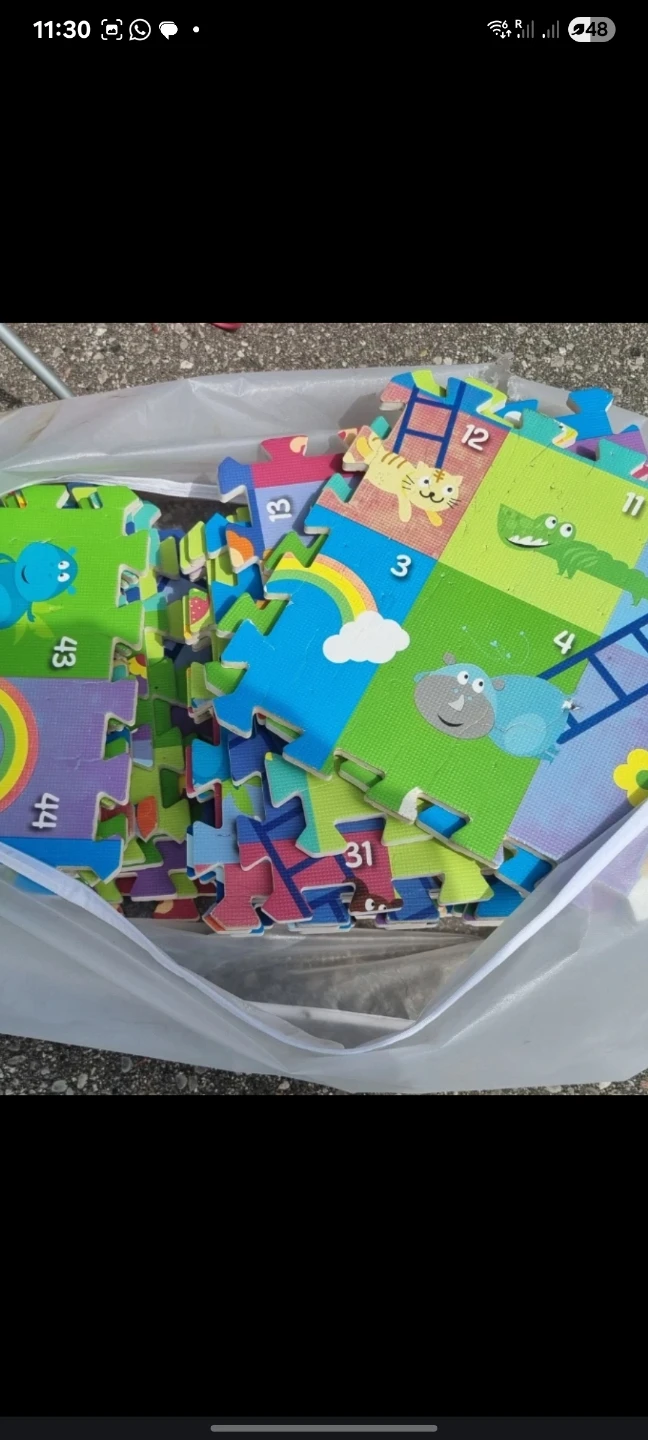 Foam Play Mat Puzzle Pieces