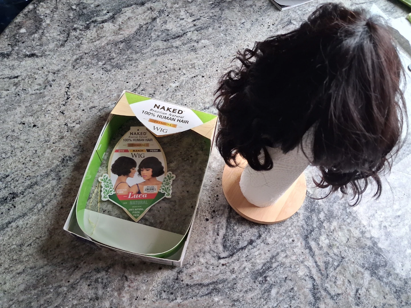 Naked "Luca" Premium 100% Human Hair Wig - Natural