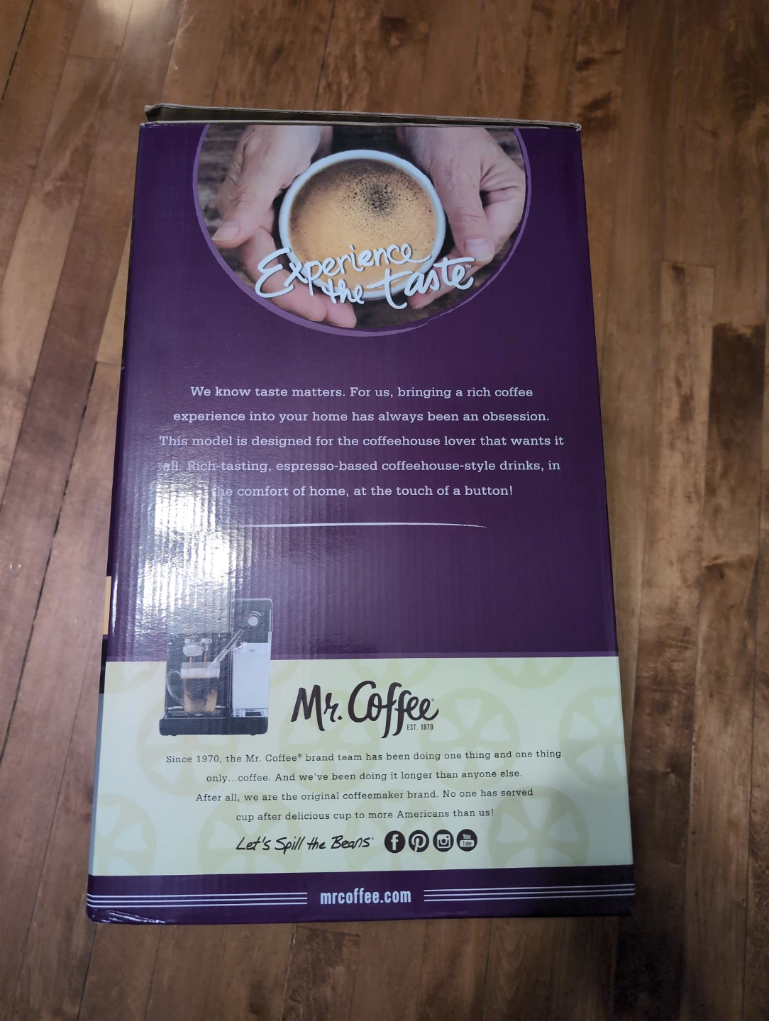 Mr. Coffee Deluxe Espresso Maker with Auto Milk Frother - photo 2