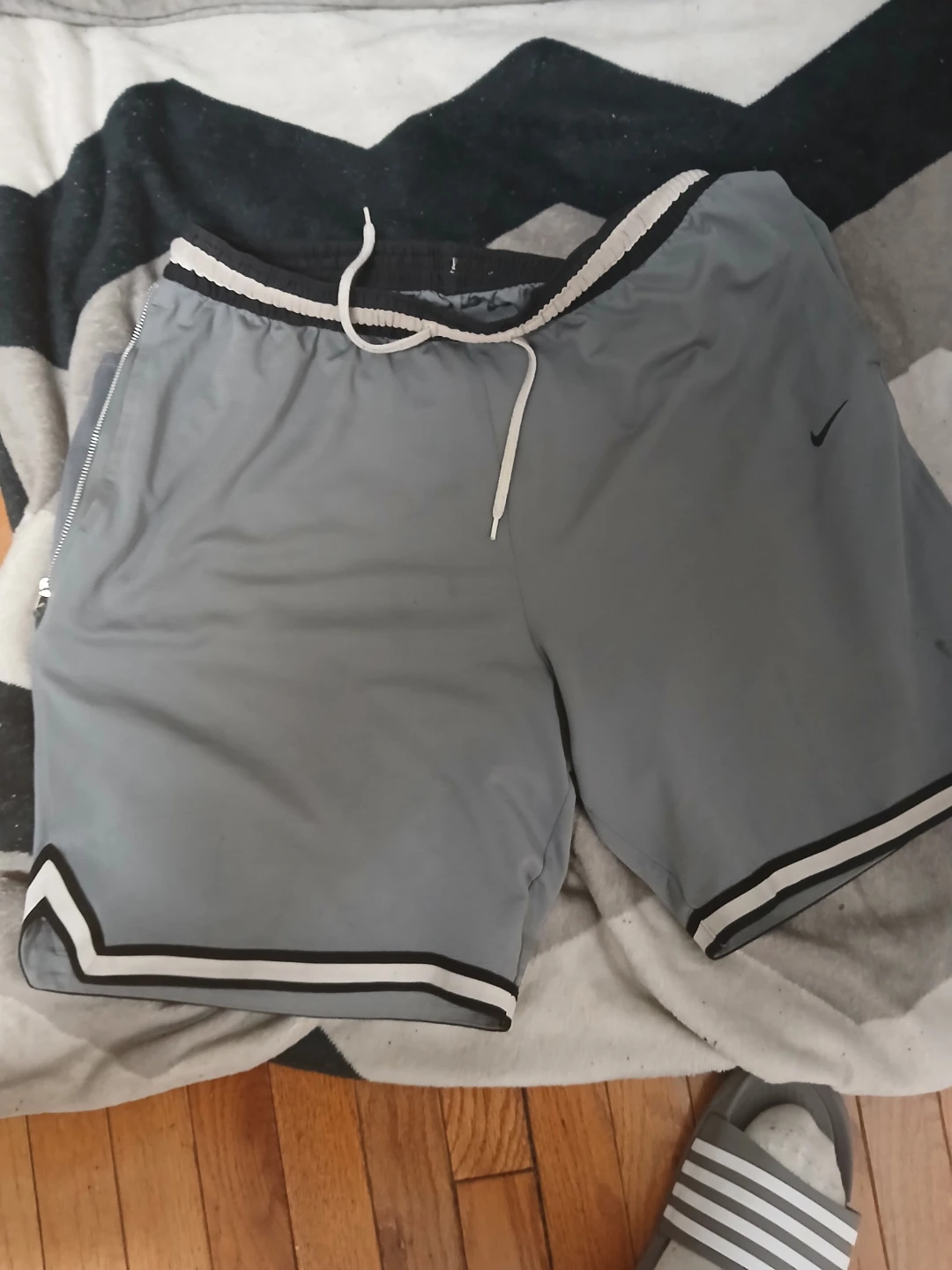Nike Dri-Fit Basketball Shorts XL Grey - photo 3