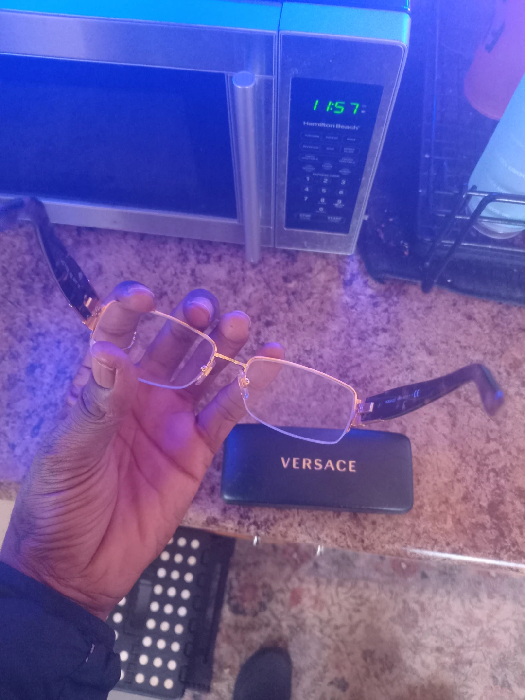 Versace VE1175B Eyeglasses Gold 53mm - photo 4