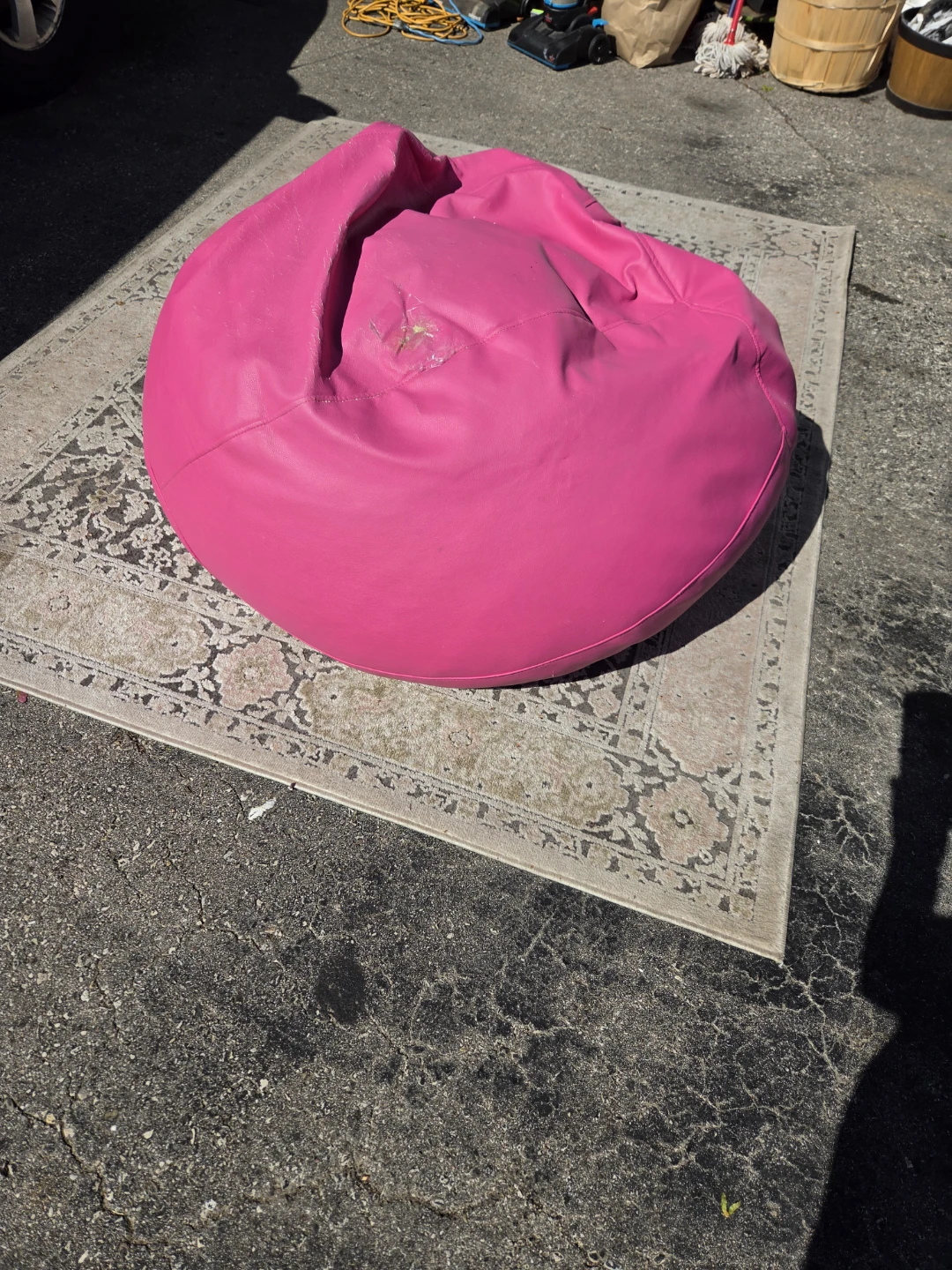 Pink Bean Bag Chair