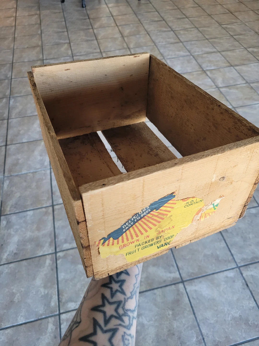Vintage Wooden Box