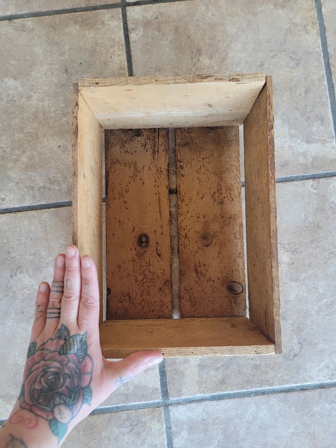 Vintage Wooden Box - photo 2