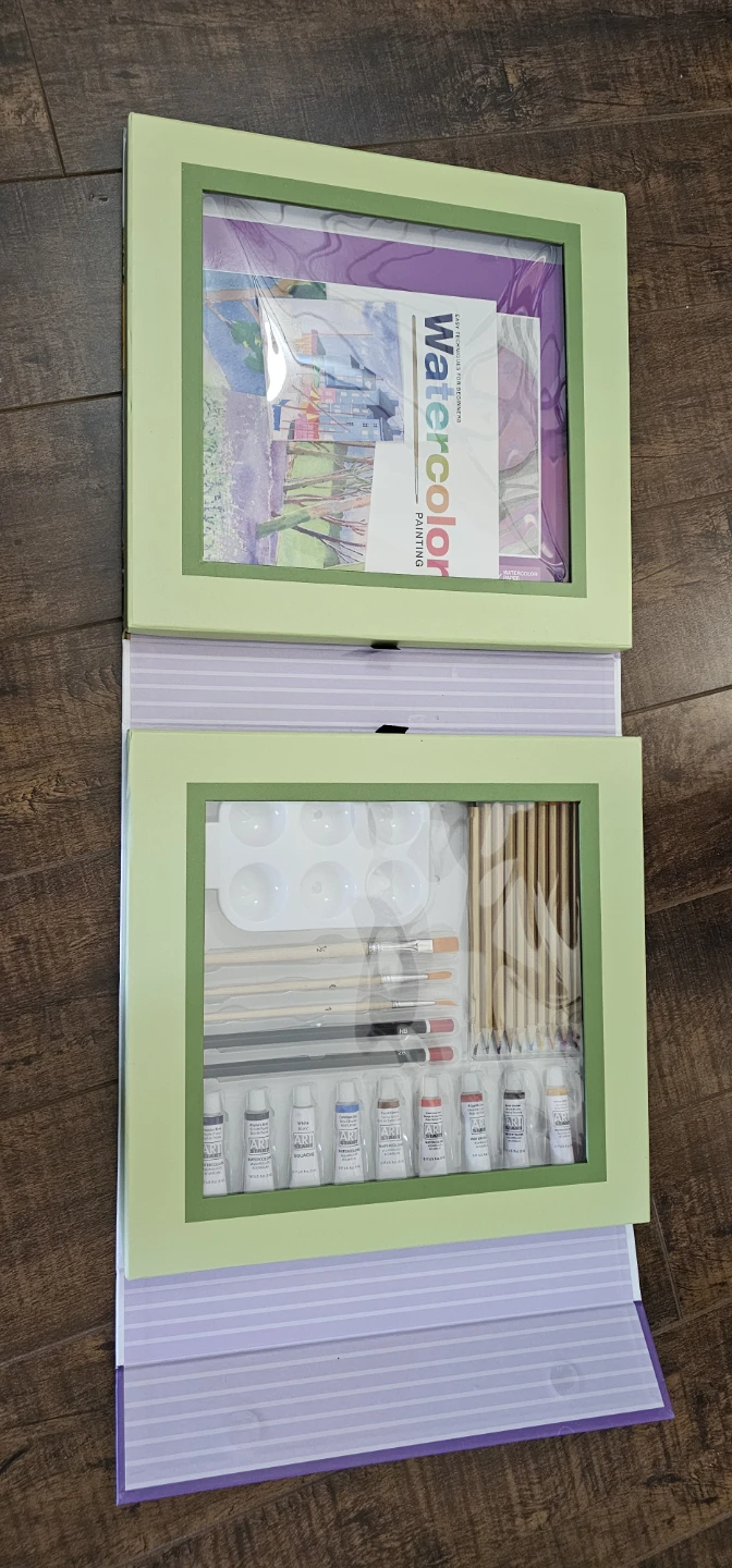 ART SCHOOL Watercolor Painting Kit for Beginners