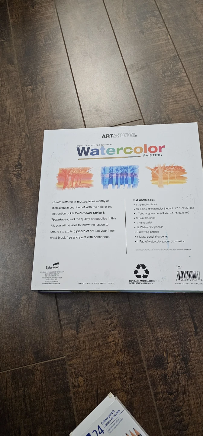 ART SCHOOL Watercolor Painting Kit for Beginners - photo 3