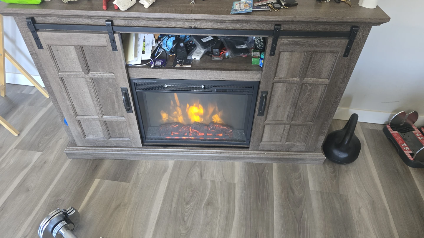 Electric Fireplace TV Stand