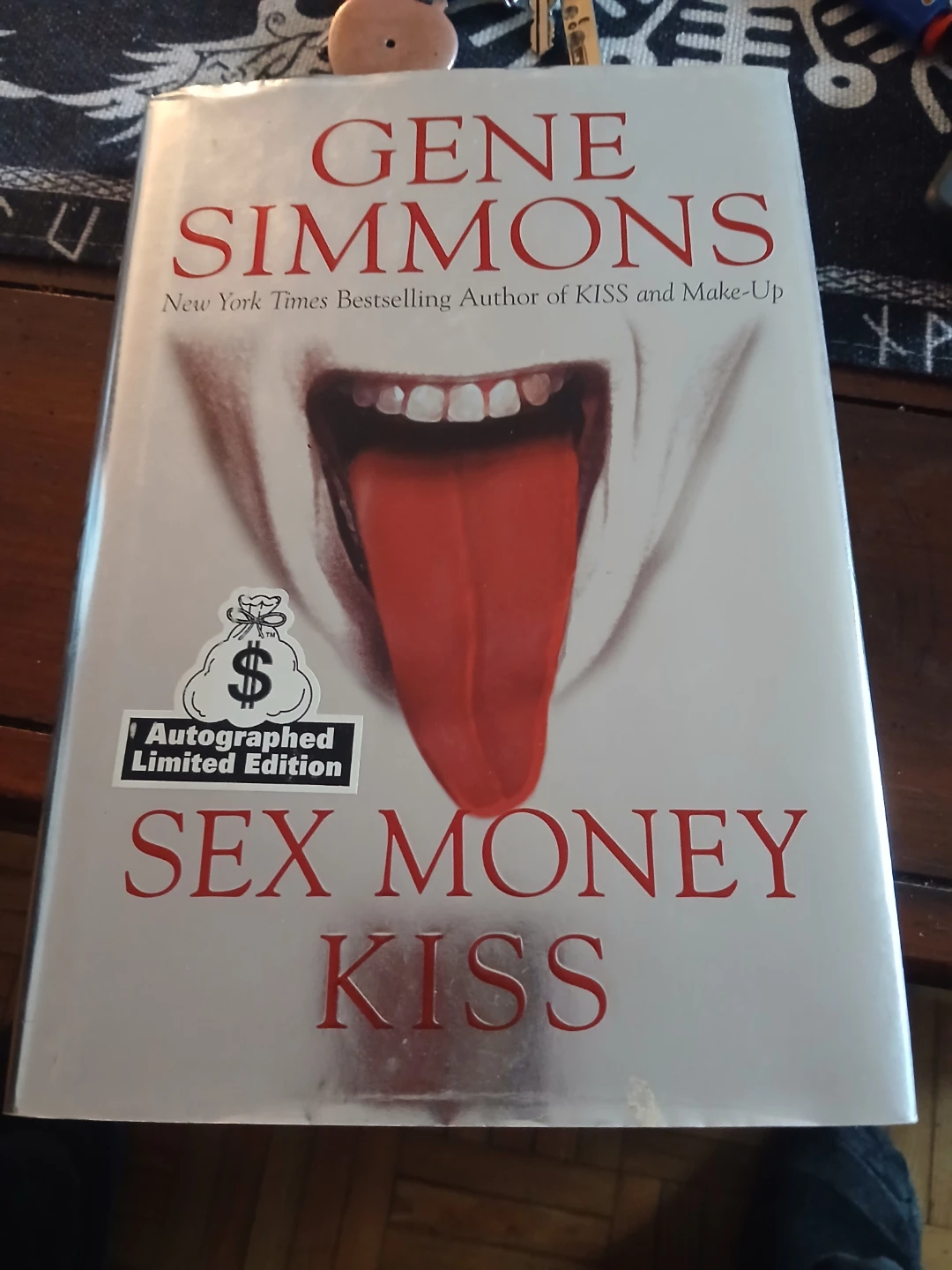 Gene Simmons Sex Money Kiss Autographed Limited Edition Book