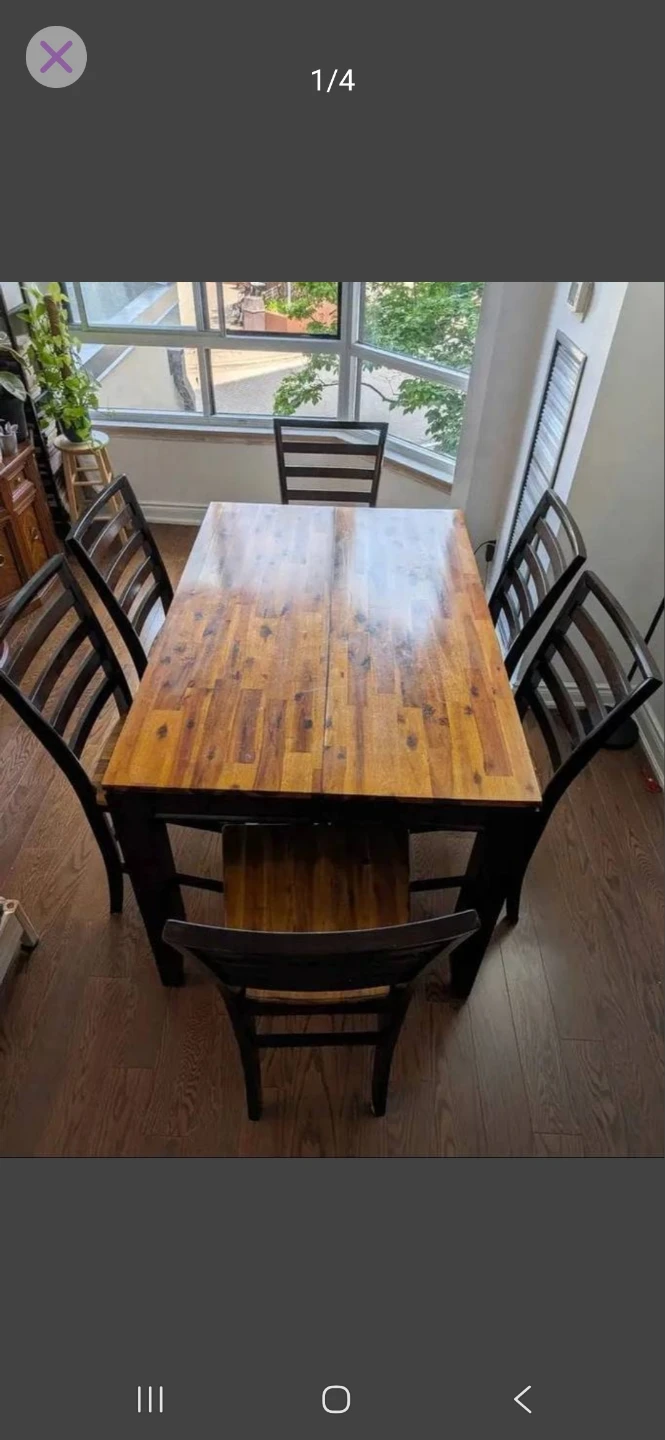 Dining Table and Chairs Set - photo 3