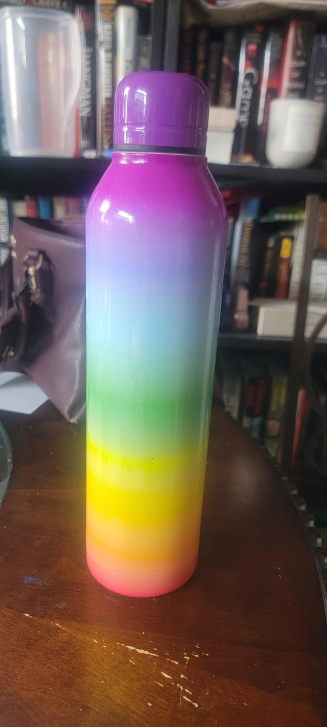 Rainbow Ombre Water Bottle