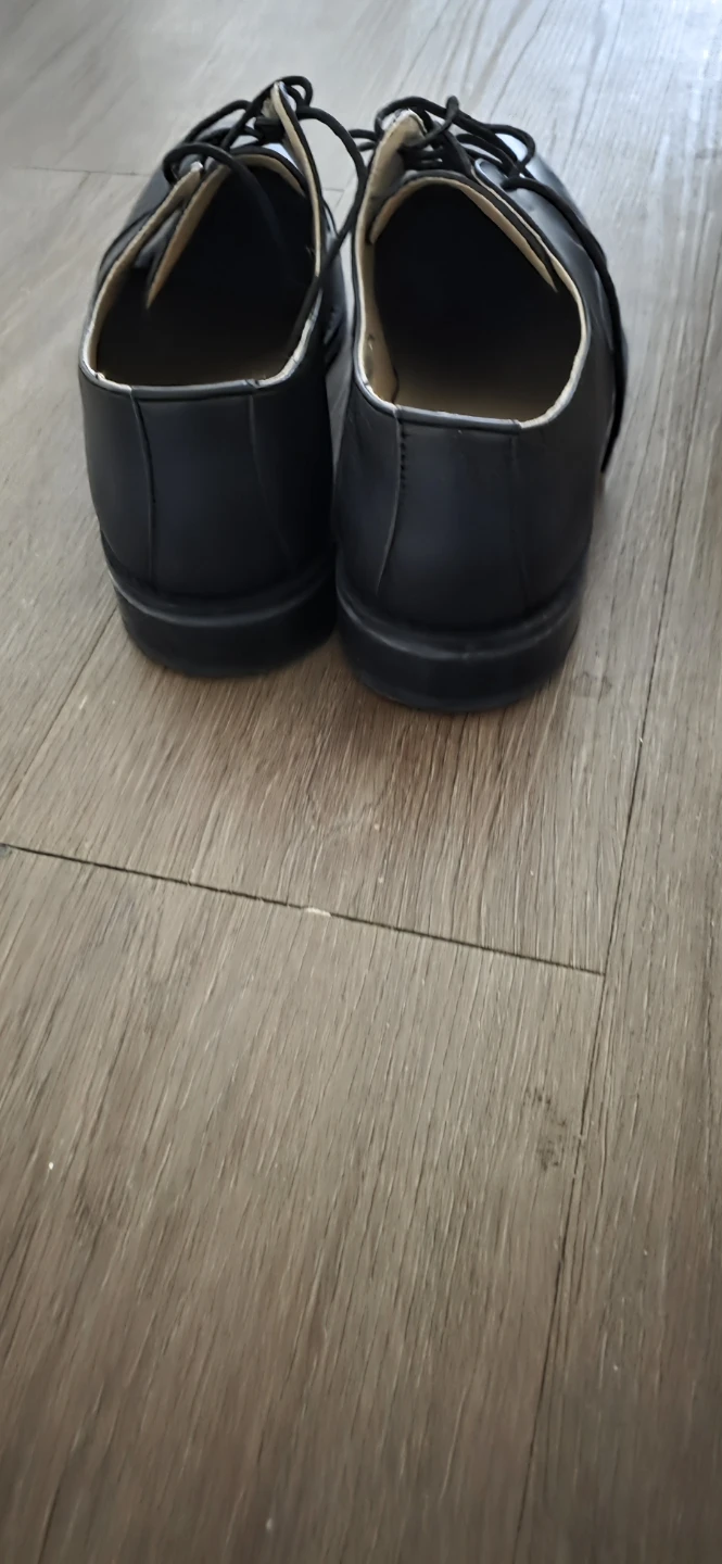 NAE Vegan Leather Oxford Shoes - Black - photo 4
