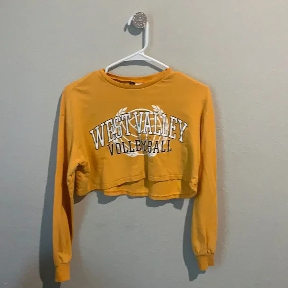 H&M West Valley Volleyball Cropped Sweatshirt