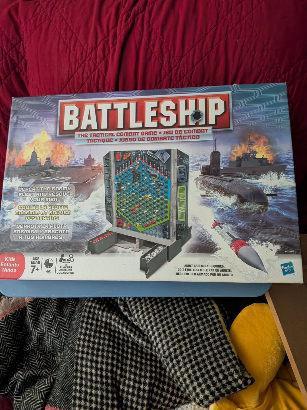 Battleship The Tactical Combat Game Board Game