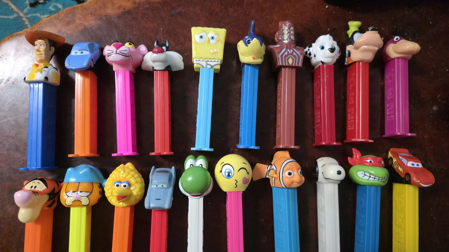 20 Assorted PEZ Candy Dispensers