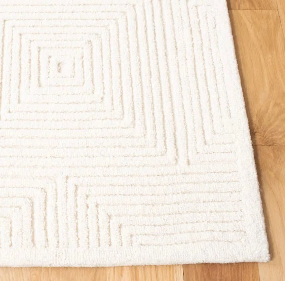 11x15 Safavieh Rugs Textural Cream Area Rug - photo 2