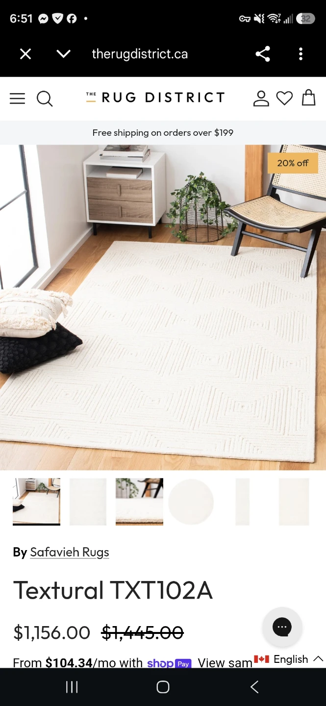 11x15 Safavieh Rugs Textural Cream Area Rug - photo 4