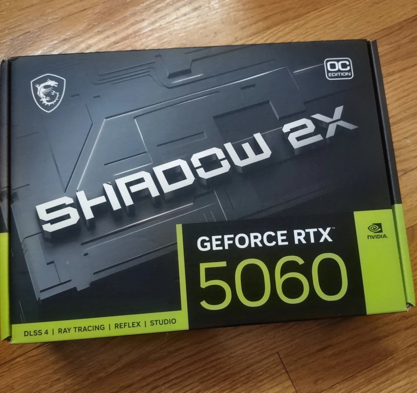 MSI GeForce RTX 5060 SHADOW 2X OC Edition Graphics Card
