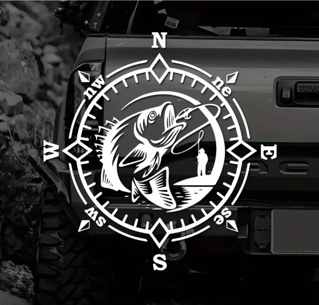 FISHING VINYL DECAL