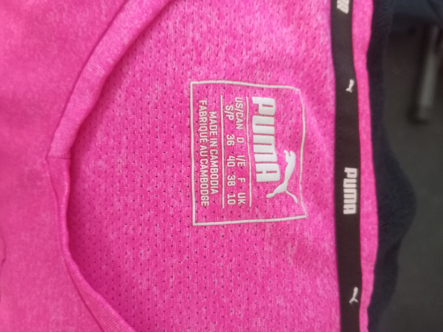 Puma Women's V-Neck T-Shirt - Pink, Size S/P - photo 2