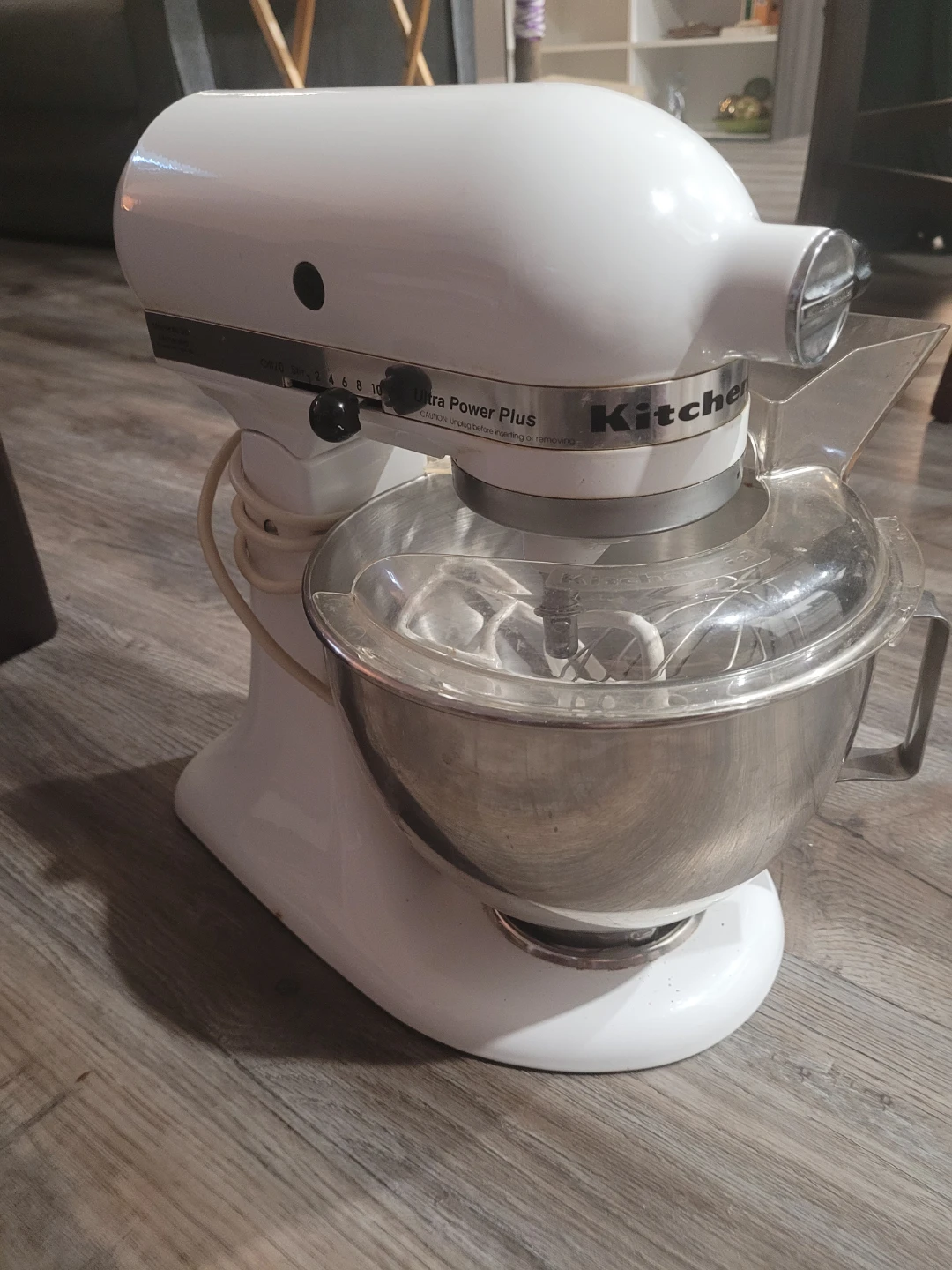 KitchenAid Ultra Power Plus Stand Mixer - White - photo 2