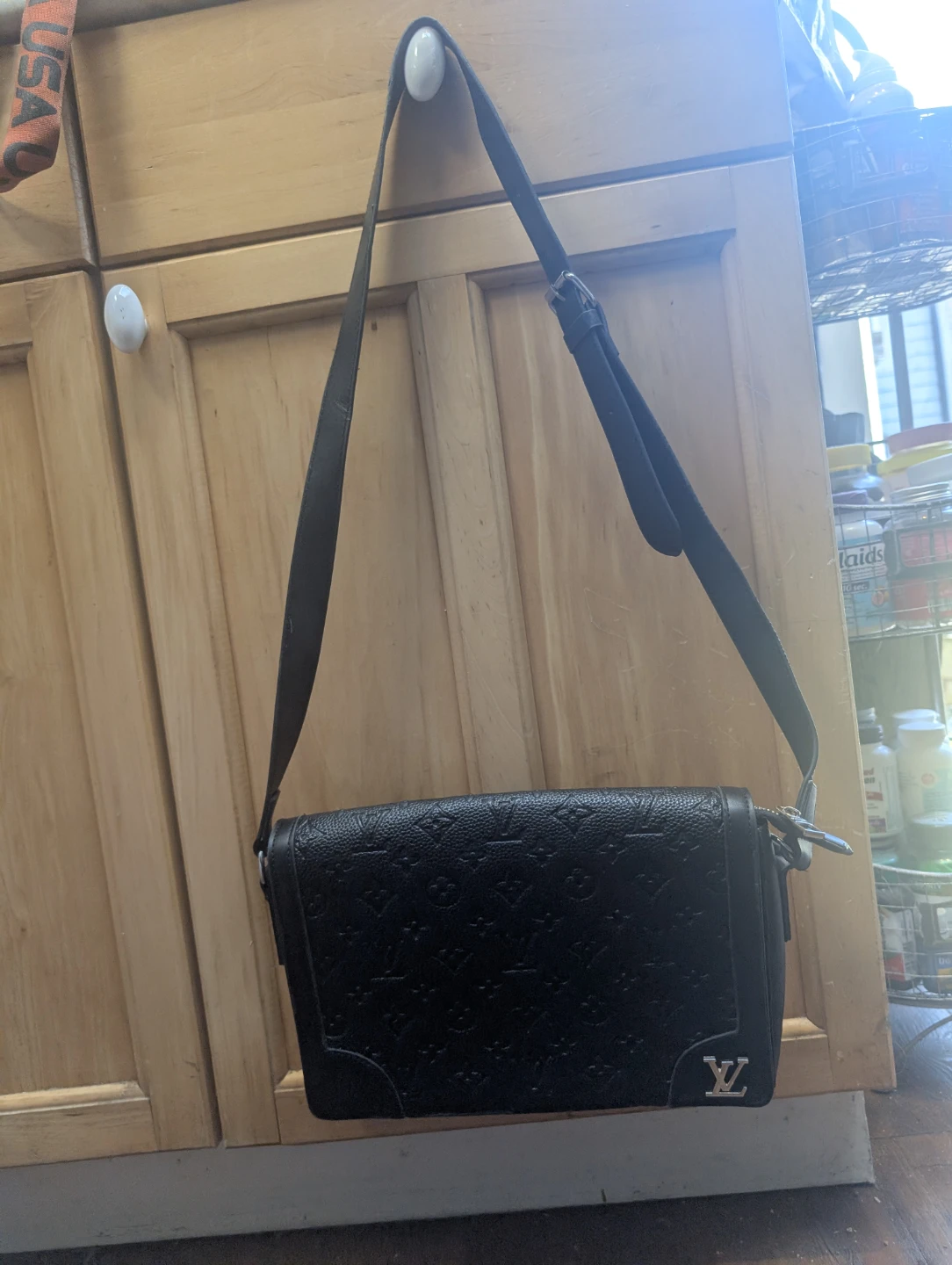 Louis Vuitton Black Monogram Crossbody Bag - photo 2