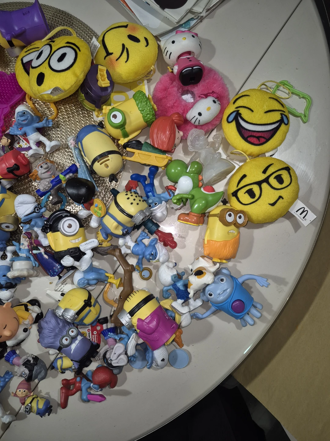 Assorted Minions, Smurfs, and Emoji Toys - photo 3