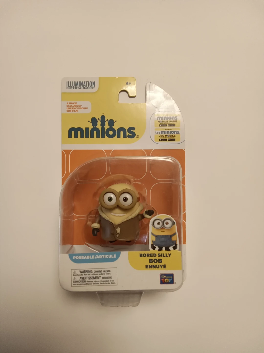 Minions Bored Silly Bob Poseable Figure
