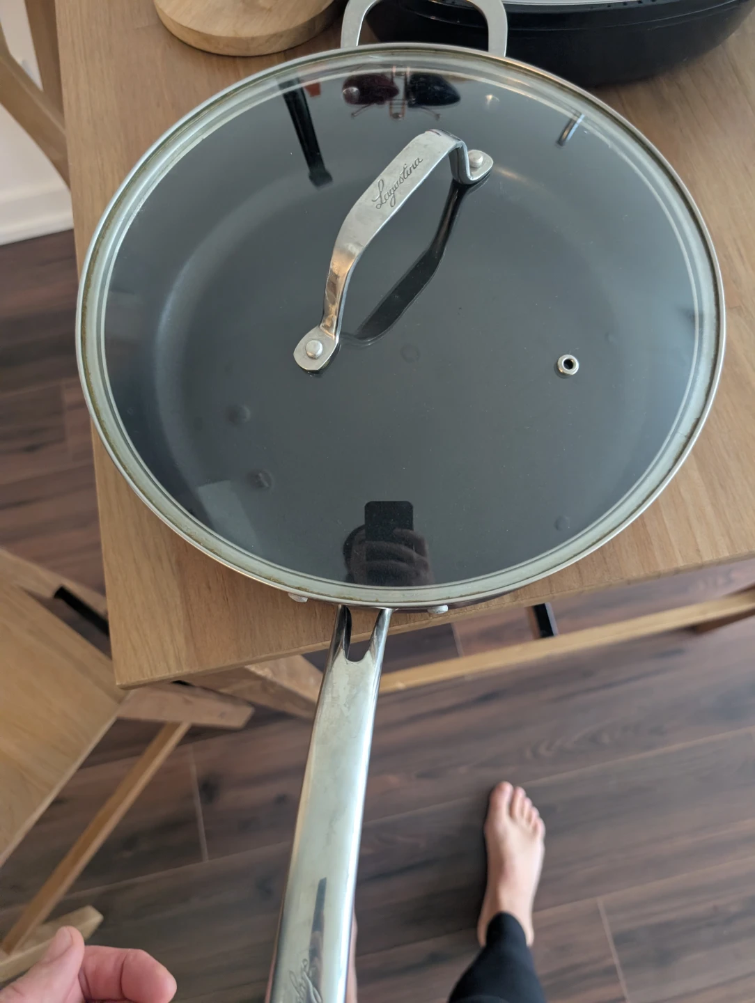Lagostina Stainless Steel Frying Pan with Lid - photo 2