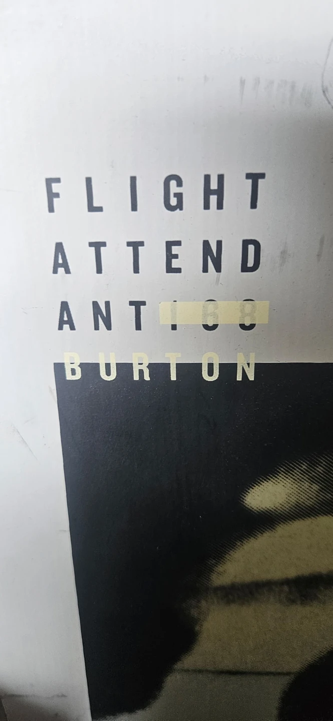Burton Flight Attendant Snowboard