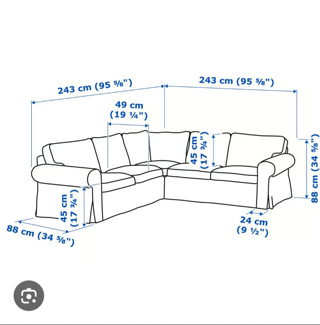 IKEA Ektorp Sectional Sofa - photo 5